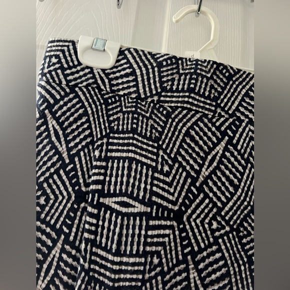 Navy patterned, maxi skirt - Picture 2 of 3